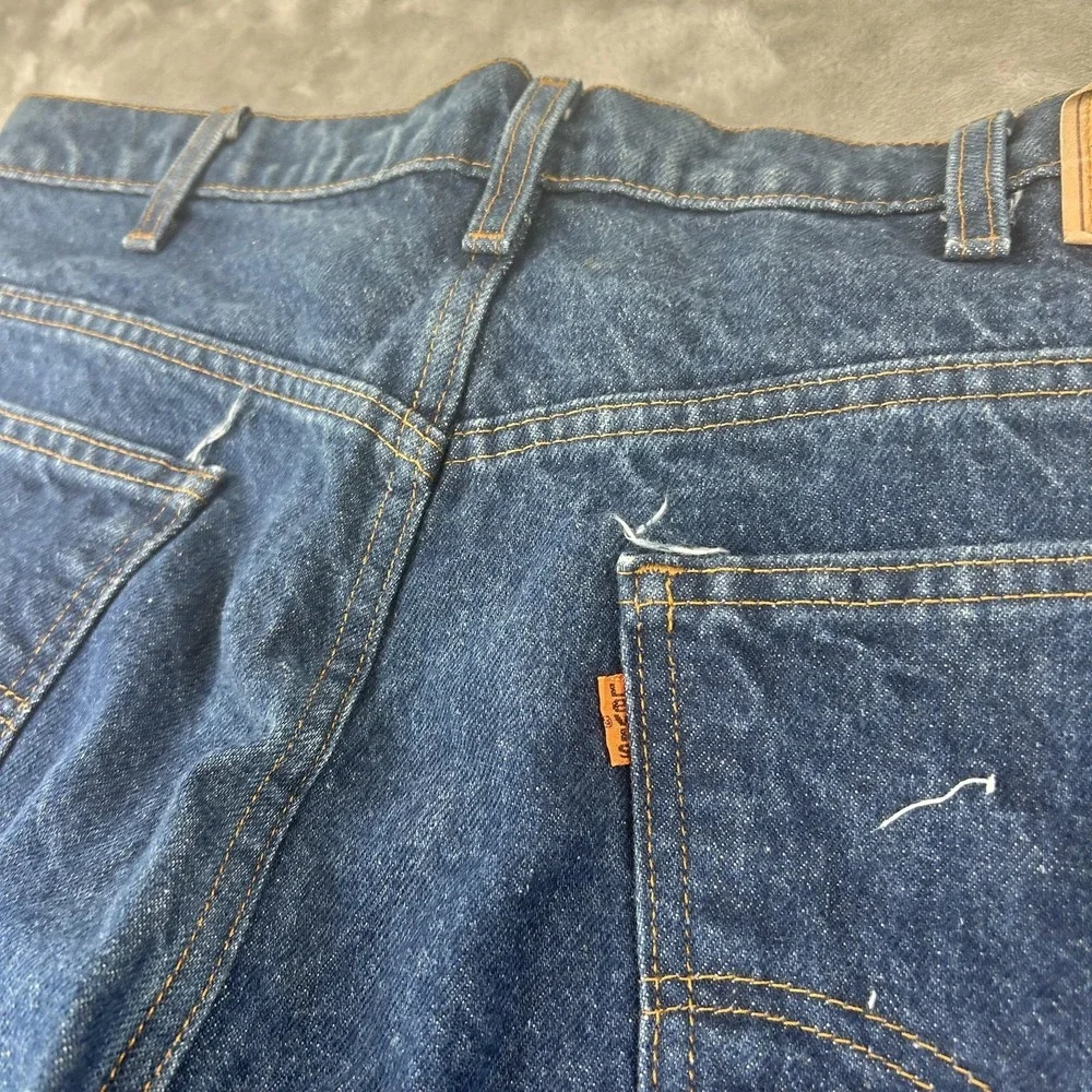 Vintage Levi's 517 Jeans Mens 38x31 Blue Med Wash Regular Bootcut Denim USA